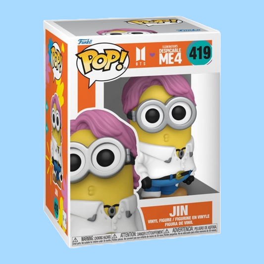 Pop Vinyl: Minions x BTS - Jin Pop Vinyl