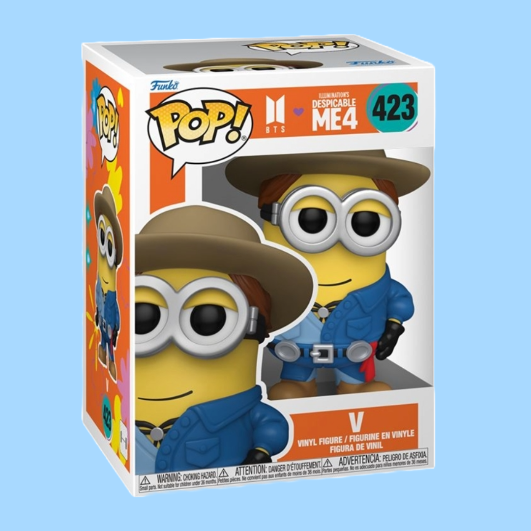 Pop Vinyl: Minions x BTS - V Pop Vinyl