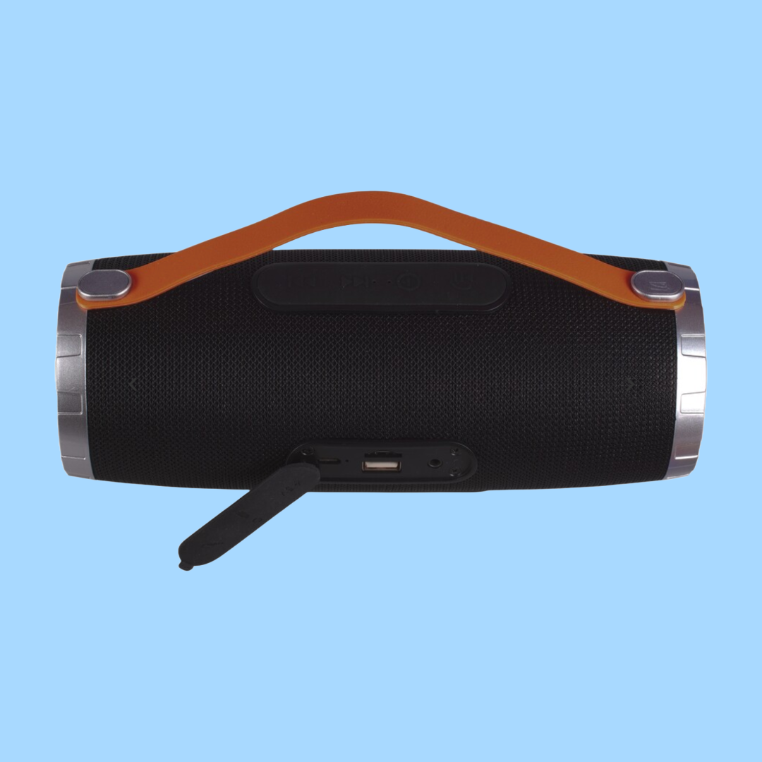 Laser Bluetooth Tube Speaker - Black