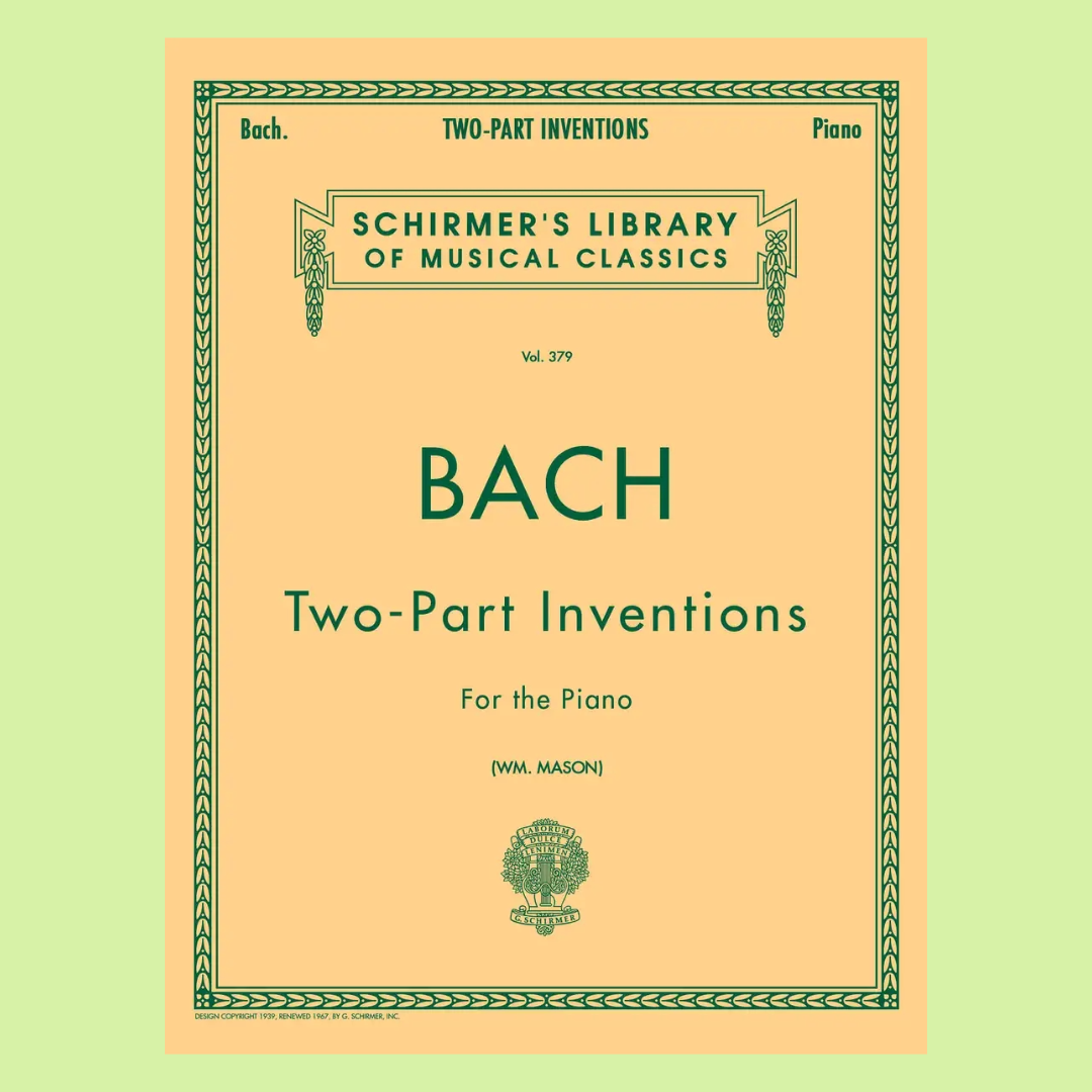 Bach - 15 2 Part Inventions For Piano