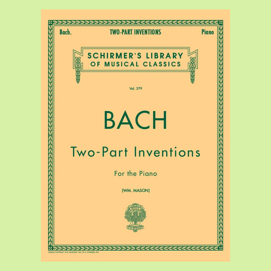 Bach - 15 2 Part Inventions For Piano