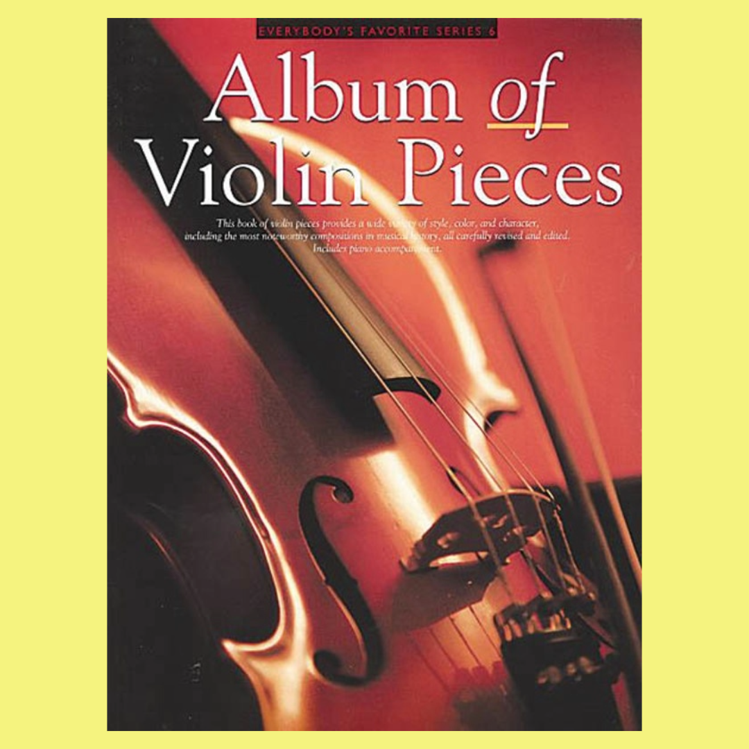 Album Of Violin Pieces Violin/Piano Efs6