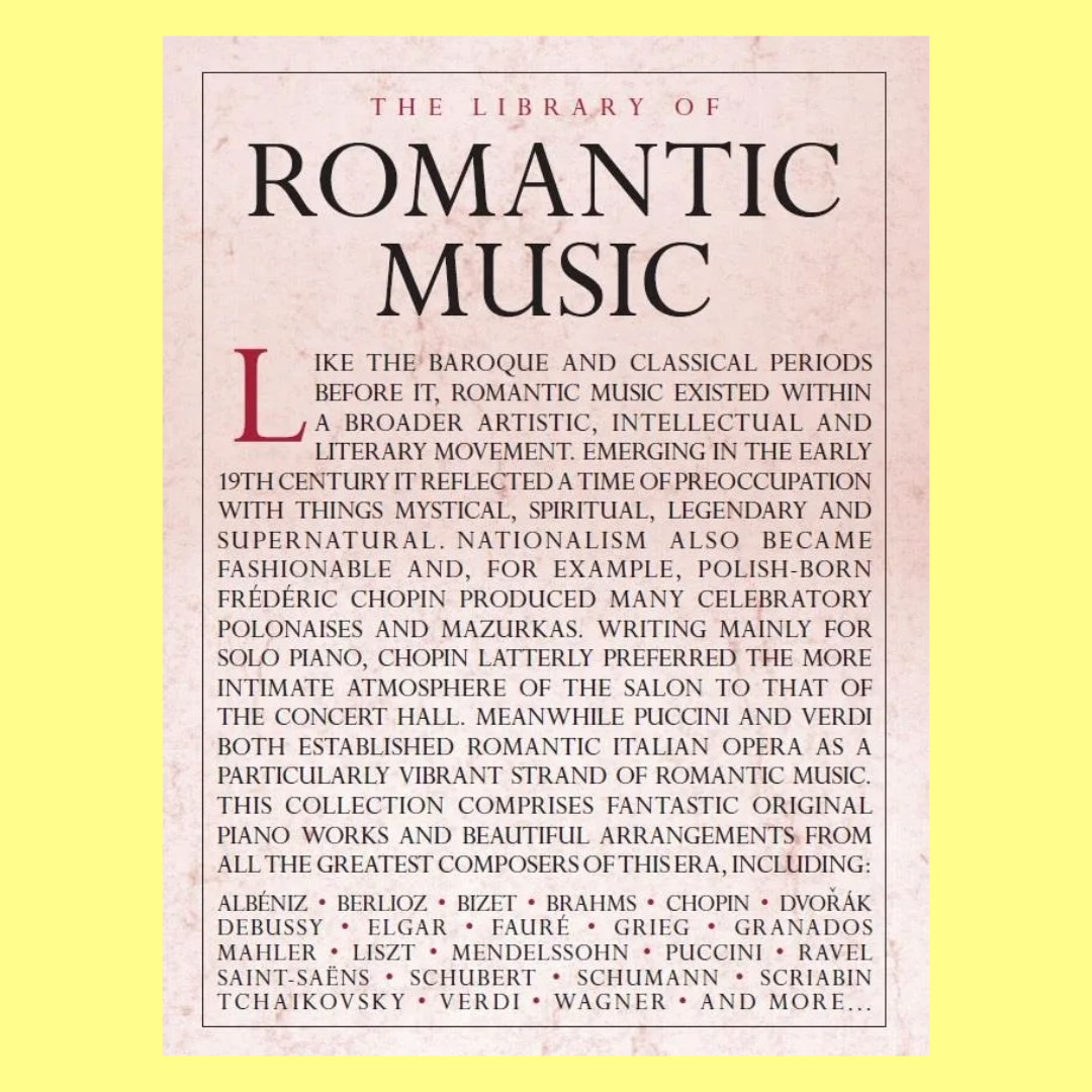 The Library Of Romantic Music