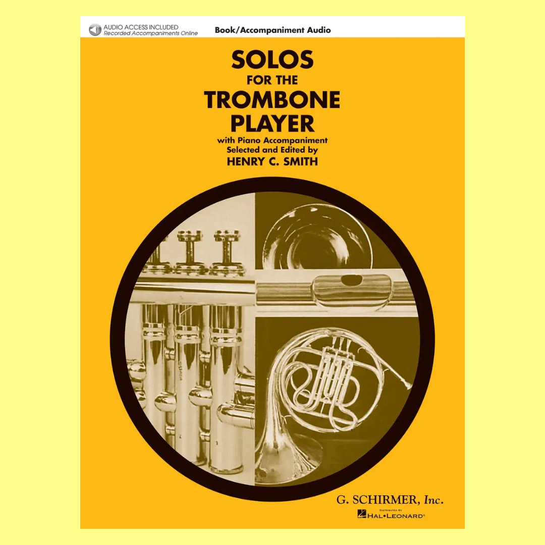 Solos For The Trombone Player Trombone/Piano Bk/Ola