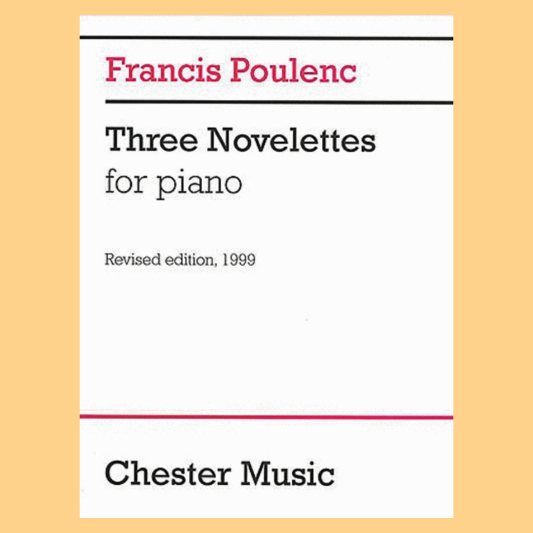 Francis Poulenc - Three Novelettes Piano Book