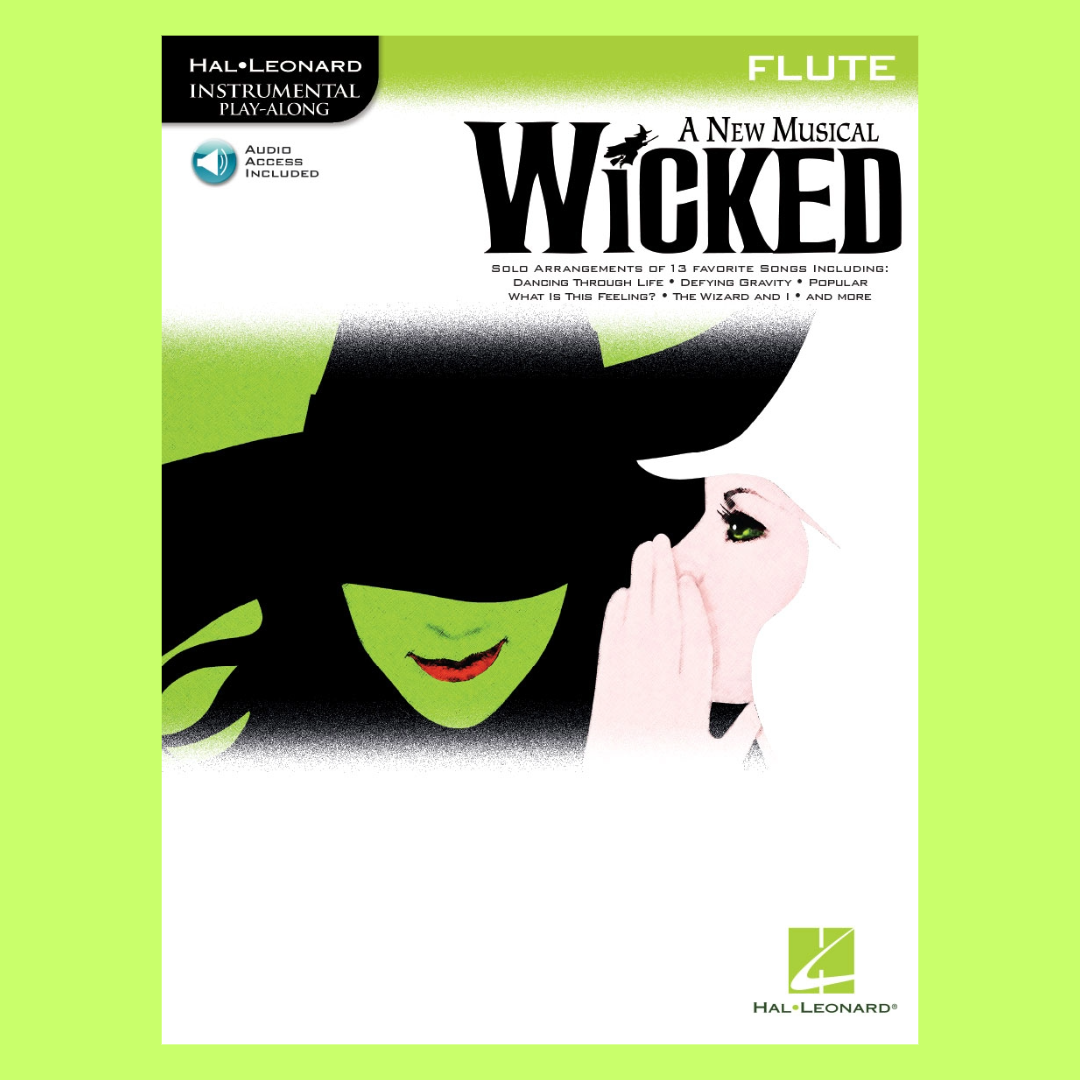 Wicked A New Musical Flute Play Along Book/Ola