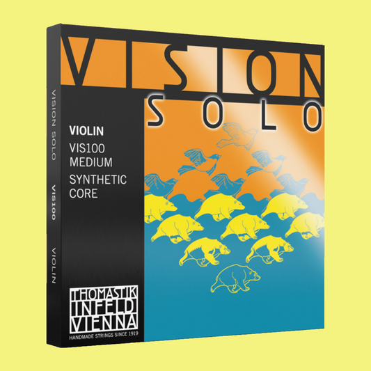 Thomastik VIS100 Vision Solo Violin 4/4 String Set