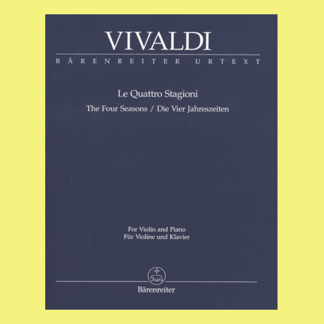 Four Seasons Complete Violin/Piano Urtext