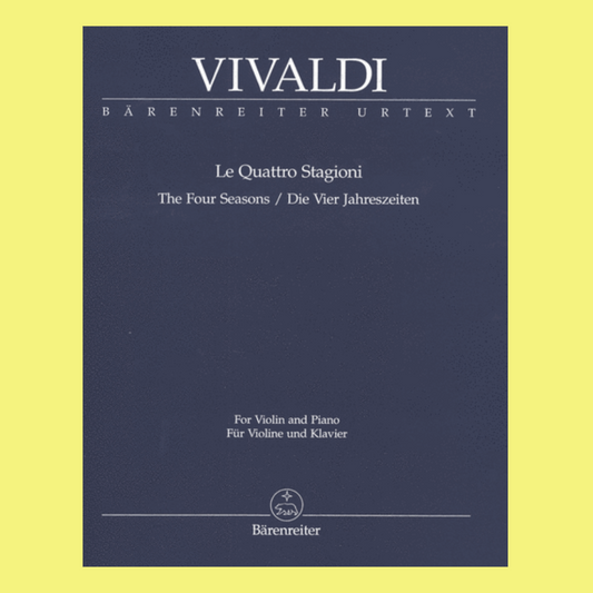 Four Seasons Complete Violin/Piano Urtext