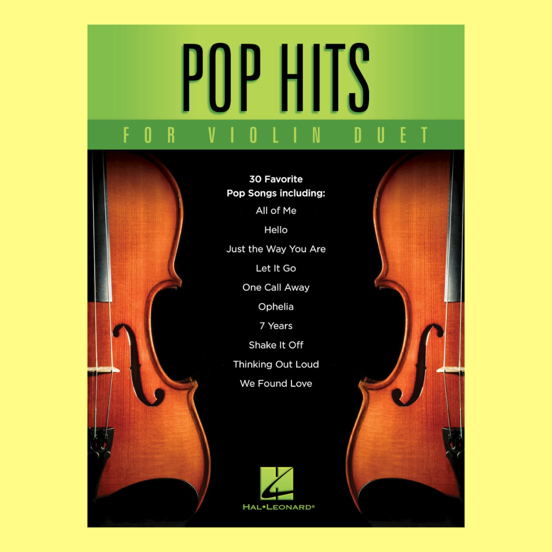 Pop Hits For Violin Duet