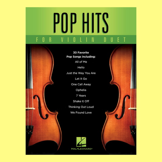 Pop Hits For Violin Duet