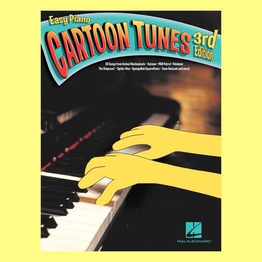 Cartoon Tunes Easy Piano 3Rd Edition