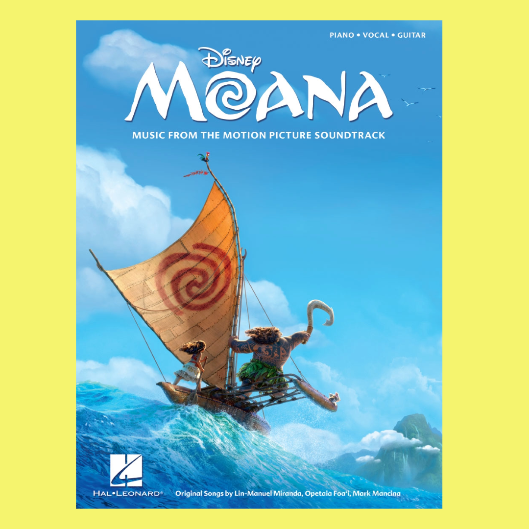 Moana - Movie Soundtrack PVG Songbook