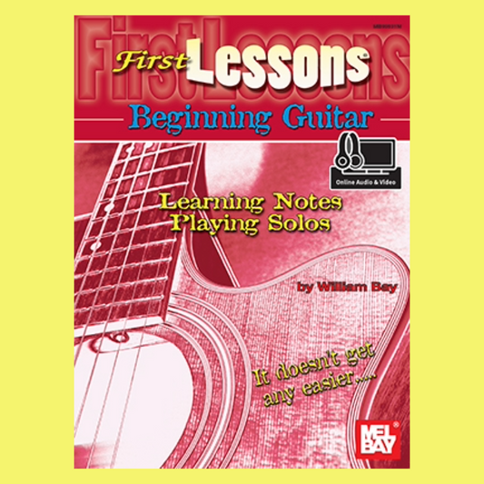 First Lessons Beginning Guitar - Book/Audio