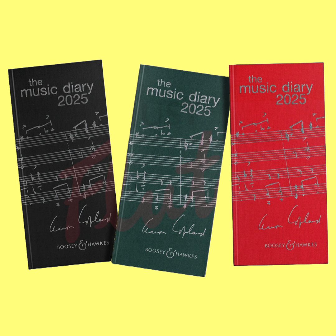 Boosey & Hawkes - Music Diary 2025 in Red