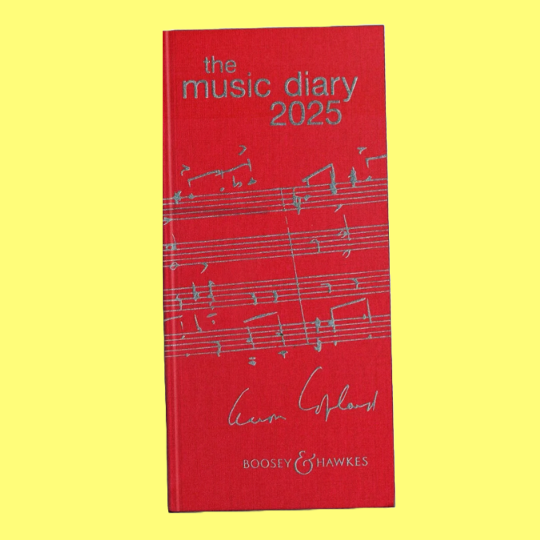 Boosey & Hawkes - Music Diary 2025 in Red