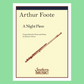 Arthur Foote - Night Piece Flute with Piano Accompaniment Book