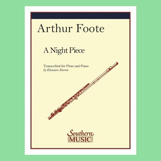 Arthur Foote - Night Piece Flute with Piano Accompaniment Book