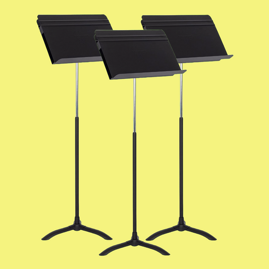 Manhasset Director Music Stands - Black (Box of 3)