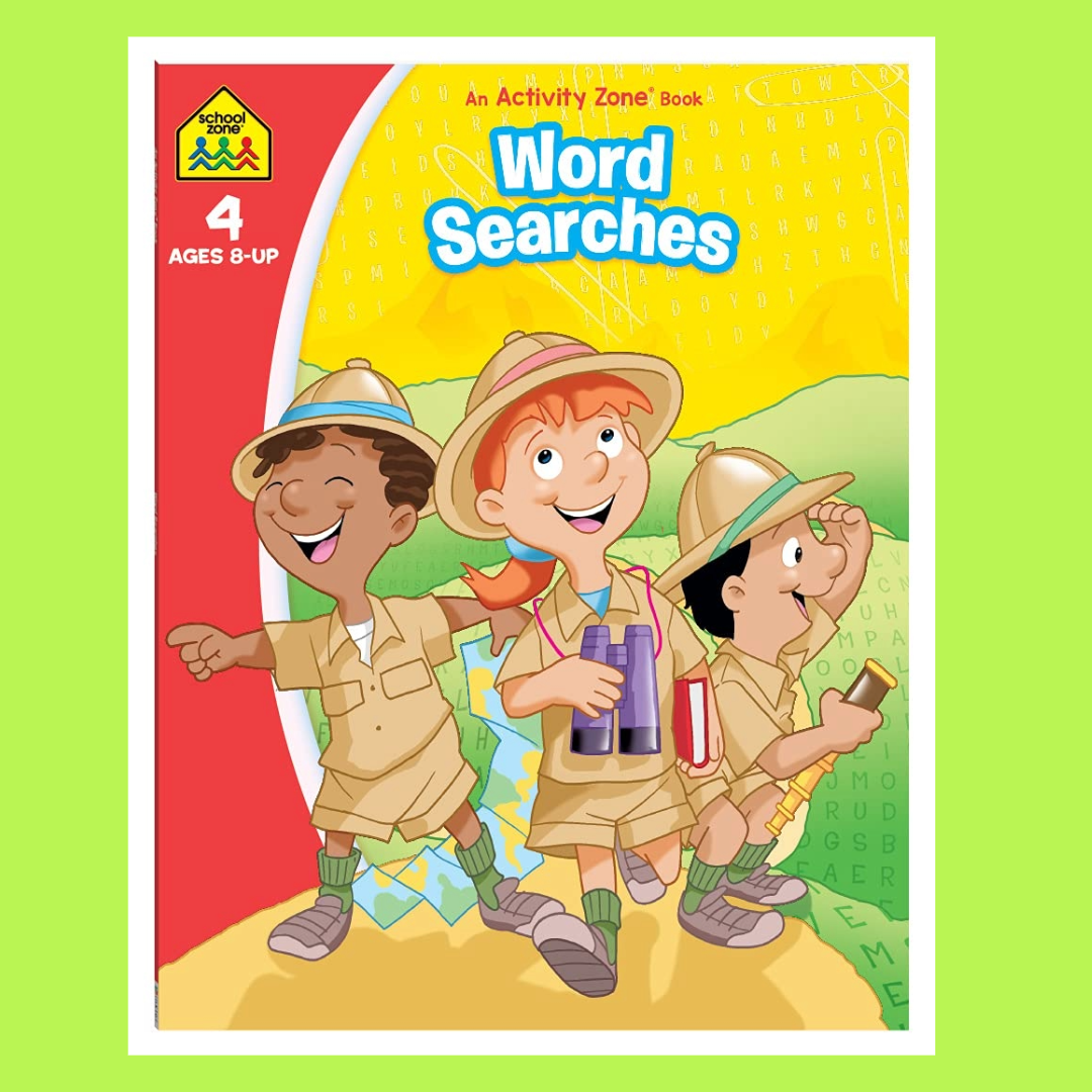 Word Searches: Activity Zone Book - Book: Educational