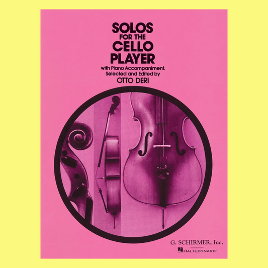 Solos For The Cello Player Cello/Piano