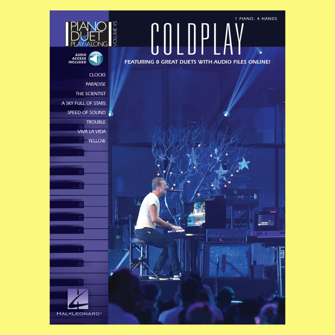 Coldplay Piano Duet Playalong V46 Bk/Ola