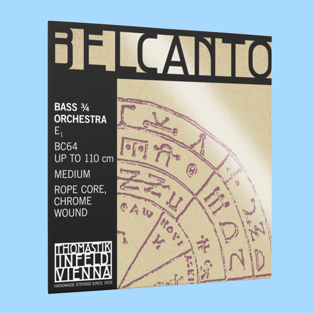 Thomastik BC64 Belcanto 3/4 Double Bass Orchestra (E) Single String