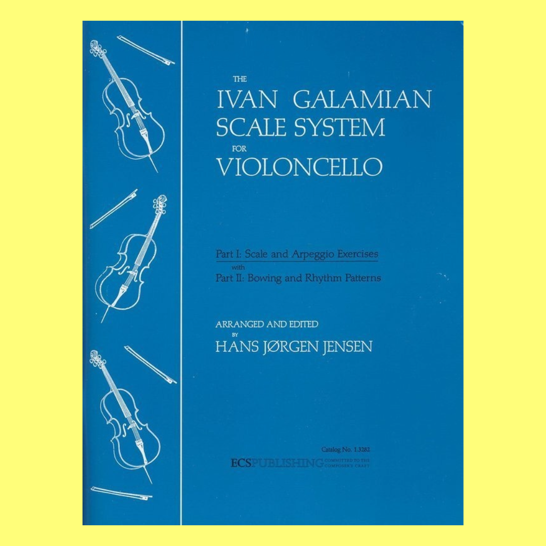 The Galamian Scale System For Cello - Volume 1 Book