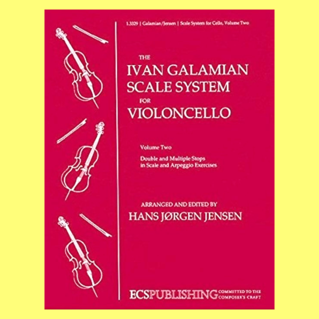 The Galamian Scale System For Cello - Volume 2 Book