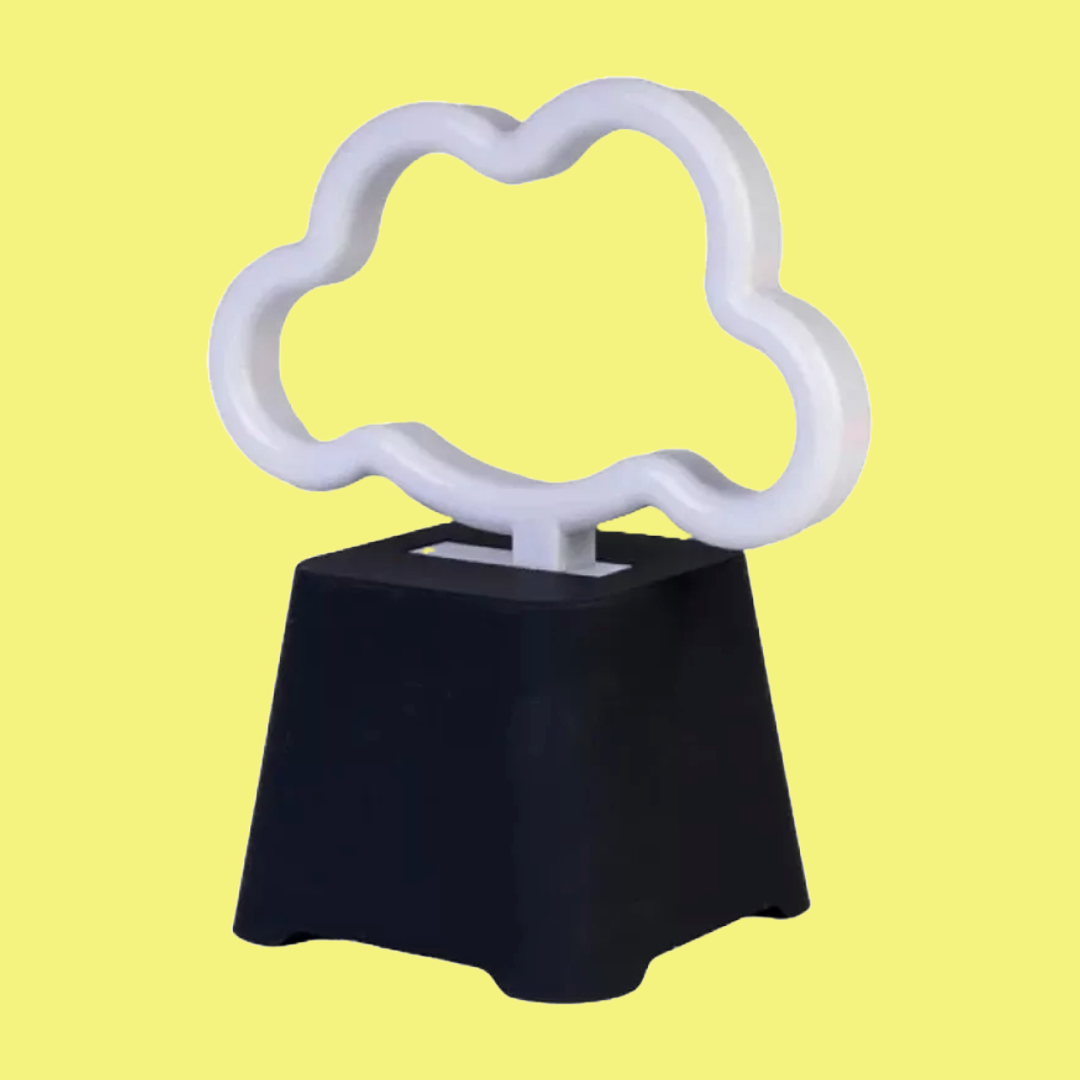 Cloud Neon Light Bluetooth Speaker