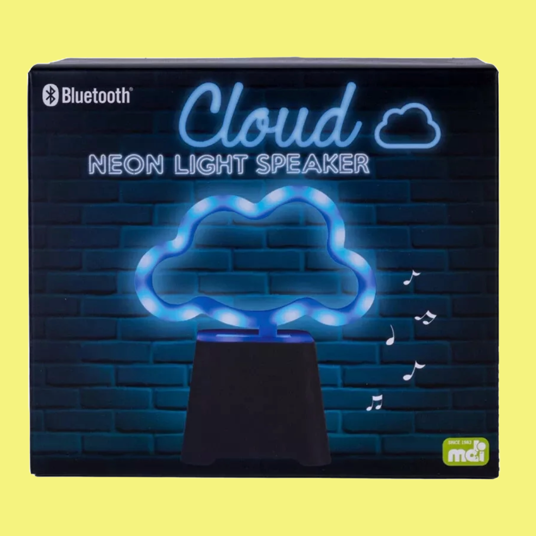 Cloud Neon Light Bluetooth Speaker