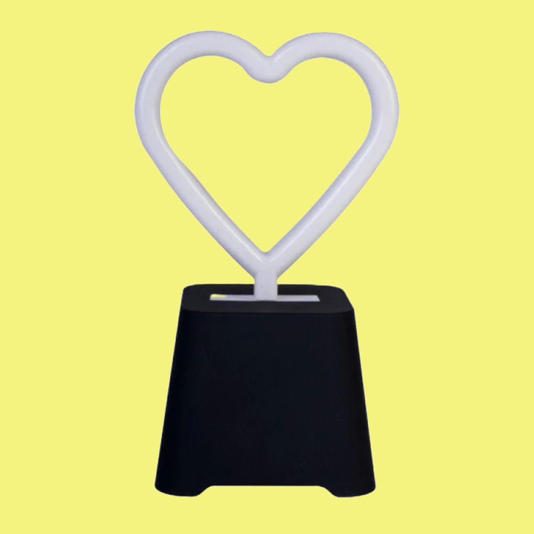 Heart Neon Light Bluetooth Speaker