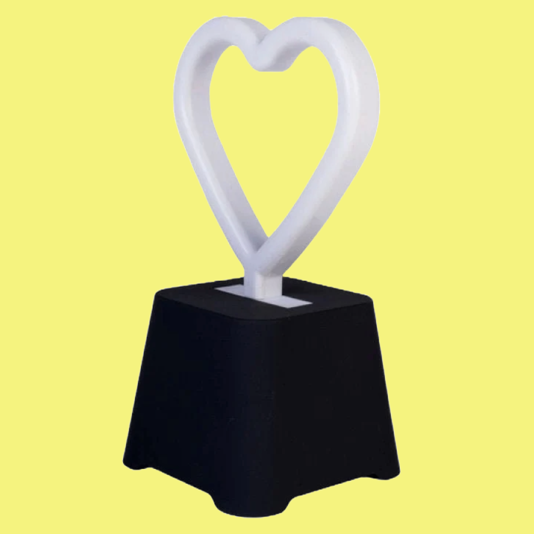 Heart Neon Light Bluetooth Speaker