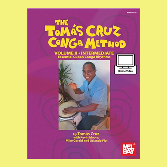 Tombs Cruz Conga Method Volume 2 Bk/Dvd