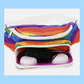 Rainbow Bum Bag With Bluetooth Speaker