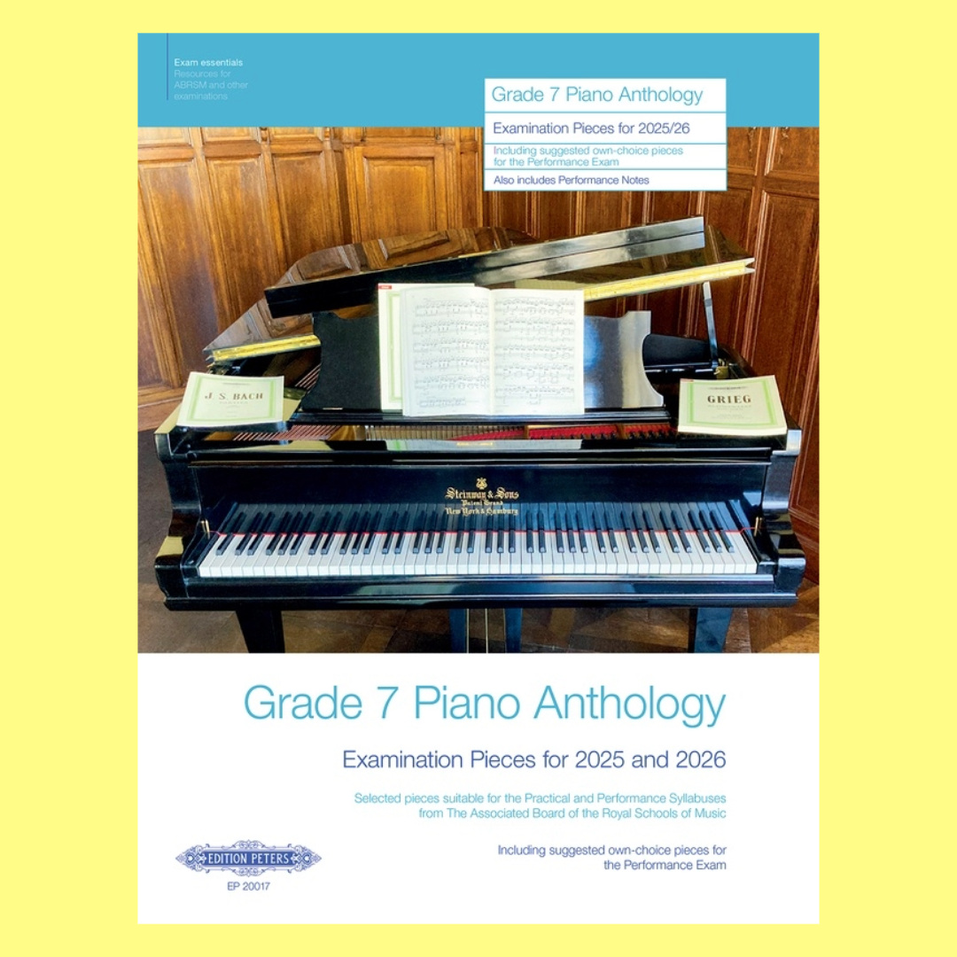 ABRSM Grade 7 Piano Anthology 2025-2026 Book