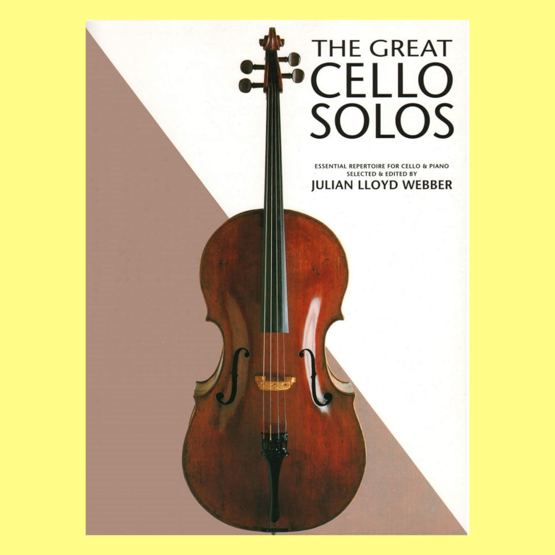 Julian Lloyd Webber - Great Cello Solos Book with Piano Accompaniment