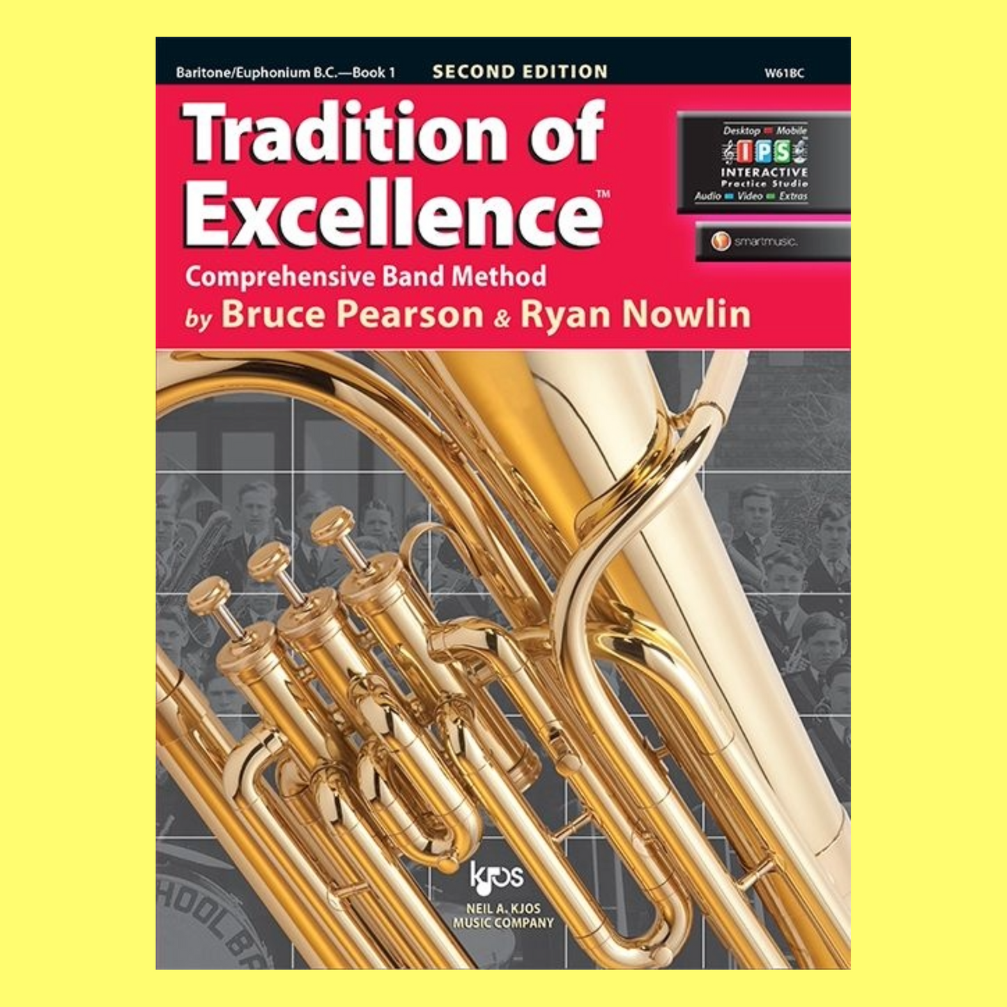 Tradition Of Excellence - Baritone/Euphonium Bass Clef Book 1 (Book/Olm) - Second Edition