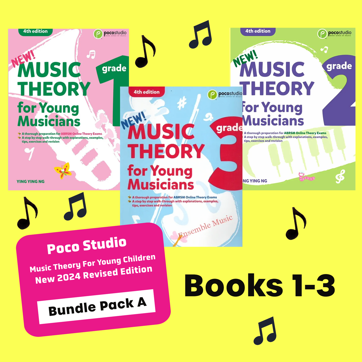 Music Theory For Young Musicians - Bundle A (Books 1-3)