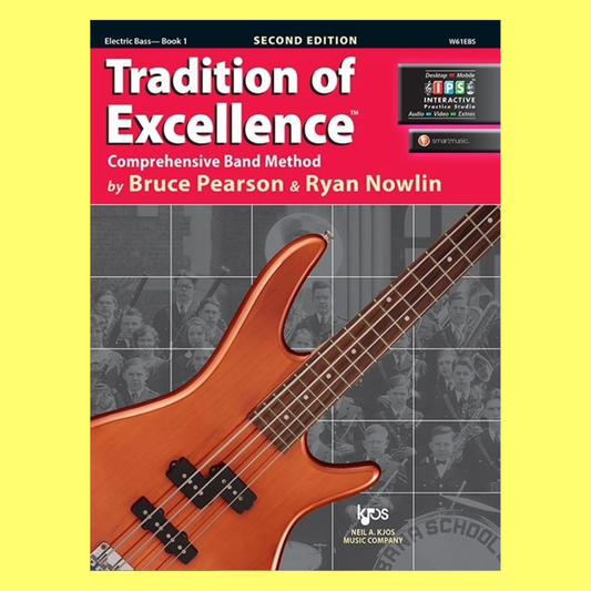 Tradition Of Excellence - Electric Bass Book 1 (Book/Olm) - Second Edition