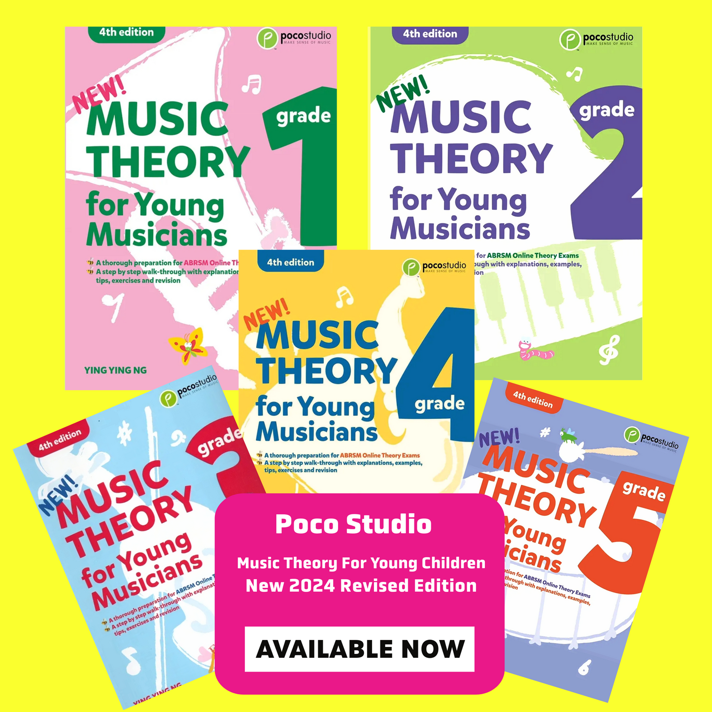 Music Theory For Young Musicians - Grade 5 Book (New 2024 Revised 4th Edition)