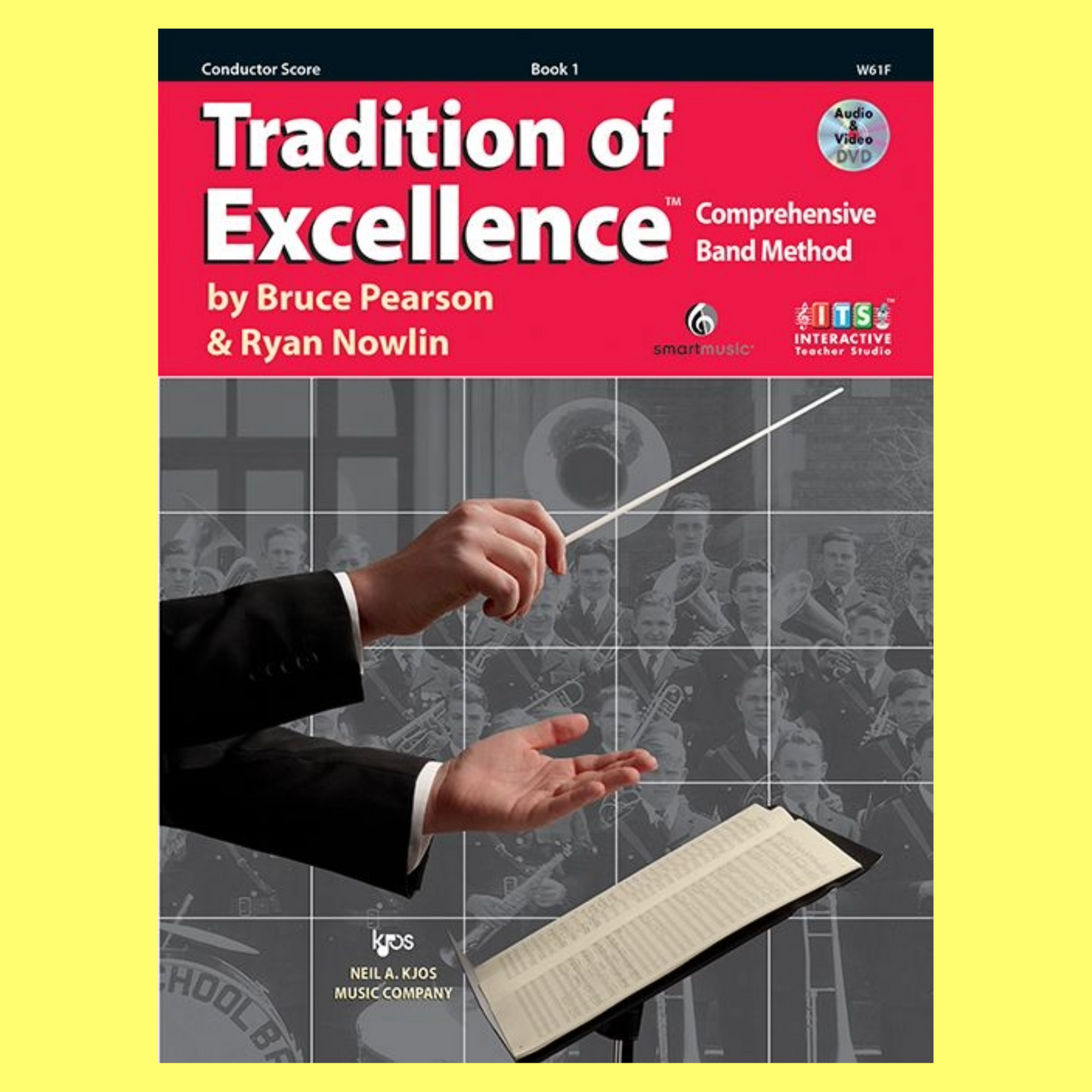 Tradition Of Excellence - Conductors Score Book 1 (Book/DVD)