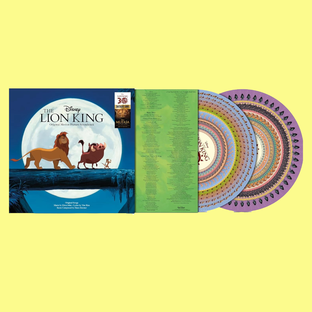 Lion King Soundtrack - 30th Anniversary Zoetrope Vinyl