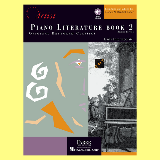 Faber Piano Literature - Developing Artist Piano Classics Book 2 (Revised Edition)