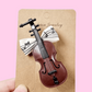 Little Musician Violin Music Themed Hair Clip