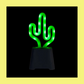 Cactus Neon Light Bluetooth Speaker