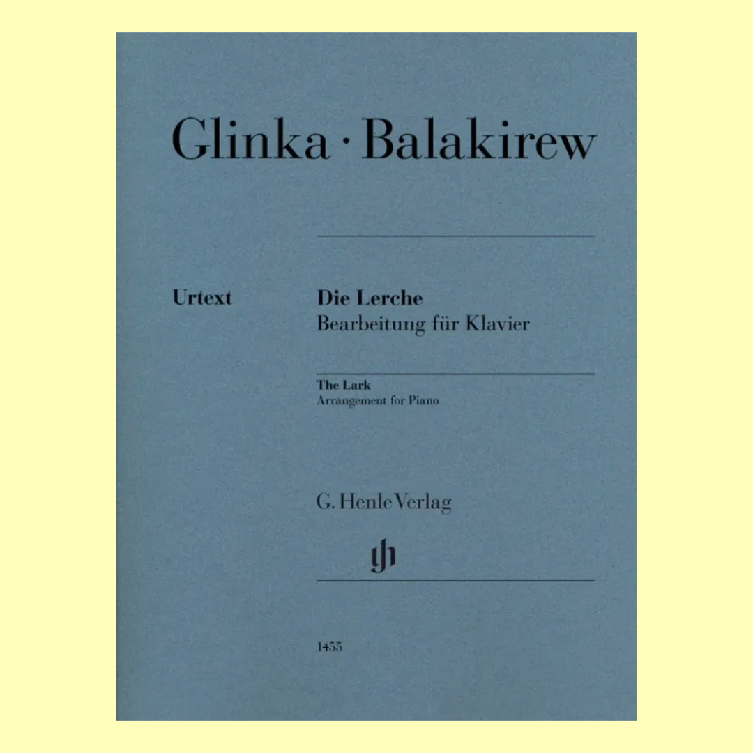 Glinka - The Lark For Piano Arranged Balakirev