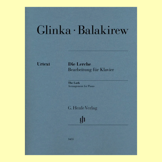 Glinka - The Lark For Piano Arranged Balakirev