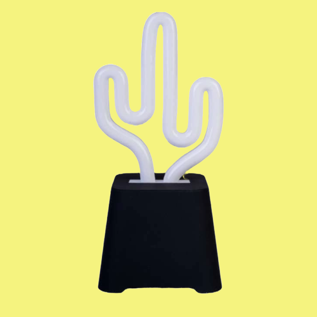 Cactus Neon Light Bluetooth Speaker