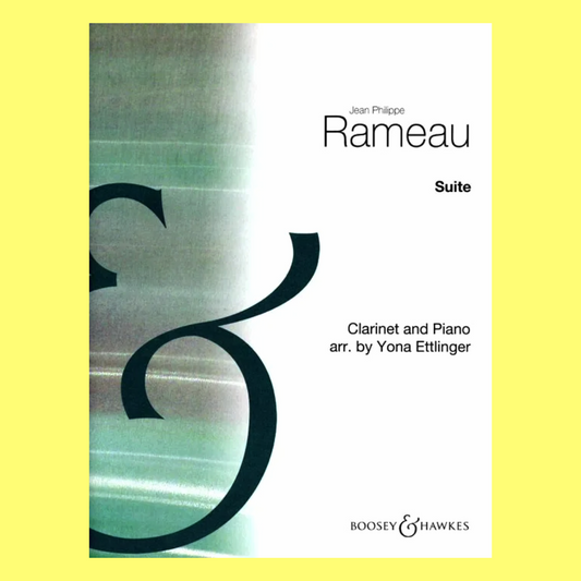 Jean-Philippe Rameau - Suite For Clarinet and Piano Book